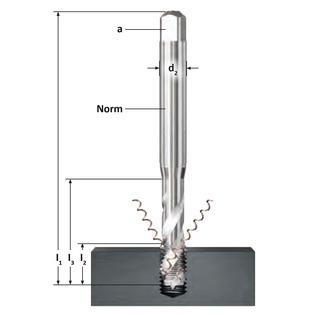 6es2d/7es2d - tarauds revêtus multi-matières eco-pm